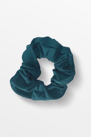 Chouchou élastique coton bio upcyclé Muùne Emerald