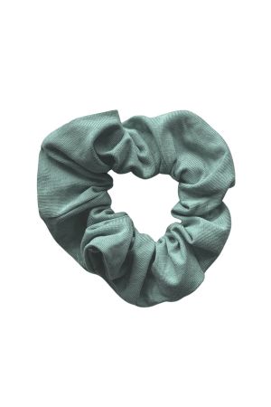 Chouchou élastique coton bio upcyclé Muùne Sauge