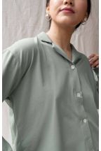 Chemise manches longues Mérope Sauge