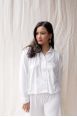 Chemise manches longues Mérope Neige flammé
