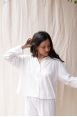 Chemise manches longues Mérope Neige flammé