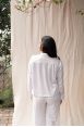 Chemise manches longues Mérope Neige flammé