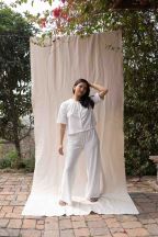 Chemise manches longues Mérope Neige flammé