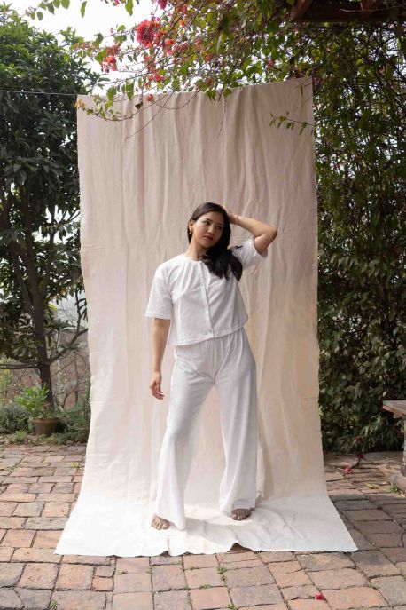 Pantalon Alhéna Neige flammé