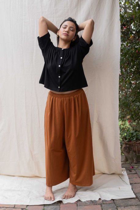 Pantalon Booh 7/8 Okre
