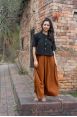 Pantalon Booh 7/8 Okre