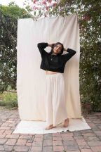 Pantalon Booh 7/8 Avoine
