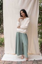 Pantalon Booh 7/8 Sauge