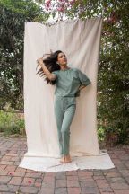 Pantalon Iseult Sauge