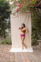 Culotte Tanga Isabel Pivoine