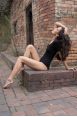 Body manches courtes Laetitia Noir
