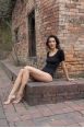 Body manches courtes Laetitia Noir