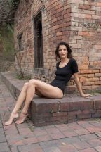Body manches courtes Laetitia Noir
