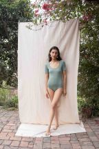 Body manches courtes Laetitia Sauge