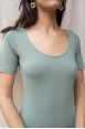 Body manches courtes Laetitia Sauge