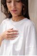 T-Shirt Louise Neige Flammé