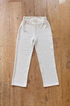 Pantalon AYAMA IVOIRE CÔTELÉ