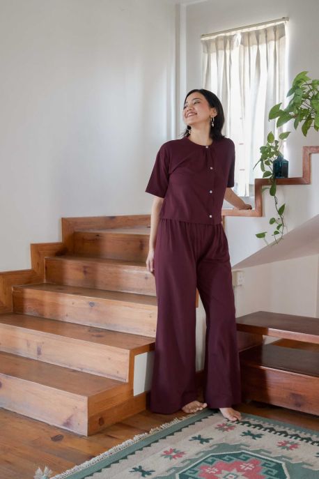 Chemise Citala Burgundy