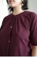 Chemise Citala Burgundy