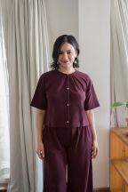 Chemise Citala Burgundy