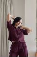 Chemise Citala Burgundy