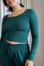 Top manches longues Mai Emerald