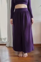 Pantalon Héva Aubergine