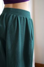 Pantalon Héva Emerald côtelé