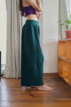Pantalon Héva Emerald côtelé