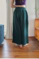 Pantalon Héva Emerald côtelé