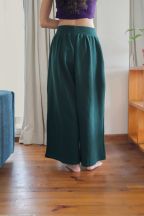 Pantalon Héva Emerald côtelé