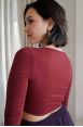 Crop-top manches longues Joya Henné