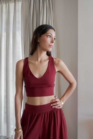 Crop top brassière Sukino Henné