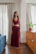 Crop top brassière Sukino Henné