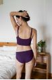 Brassière Simone Aubergine