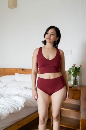 Culotte taille haute Nam Henné
