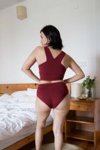 Culotte taille haute Nam Henné