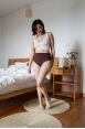 Culotte taille haute Nam Cacao