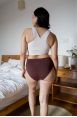 Culotte taille haute Nam Cacao