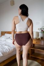 Culotte taille haute Nam Cacao