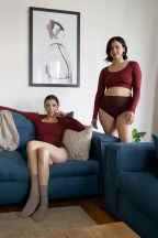 Culotte taille haute Nam Cacao