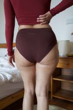 Culotte taille haute Nam Cacao