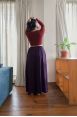 Pantalon Booh Aubergine
