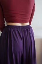 Pantalon Booh Aubergine