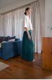 Pantalon Booh Emerald côtelé