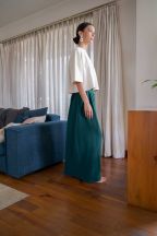 Pantalon Booh Emerald côtelé