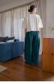 Pantalon Booh Emerald côtelé