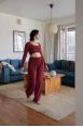 Pantalon Agathe Henné