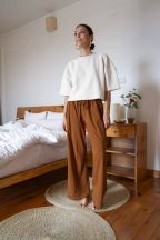 Pantalon Agathe Okre