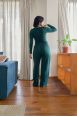 Pantalon Agathe Emerald